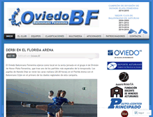 Tablet Screenshot of oviedobf.com